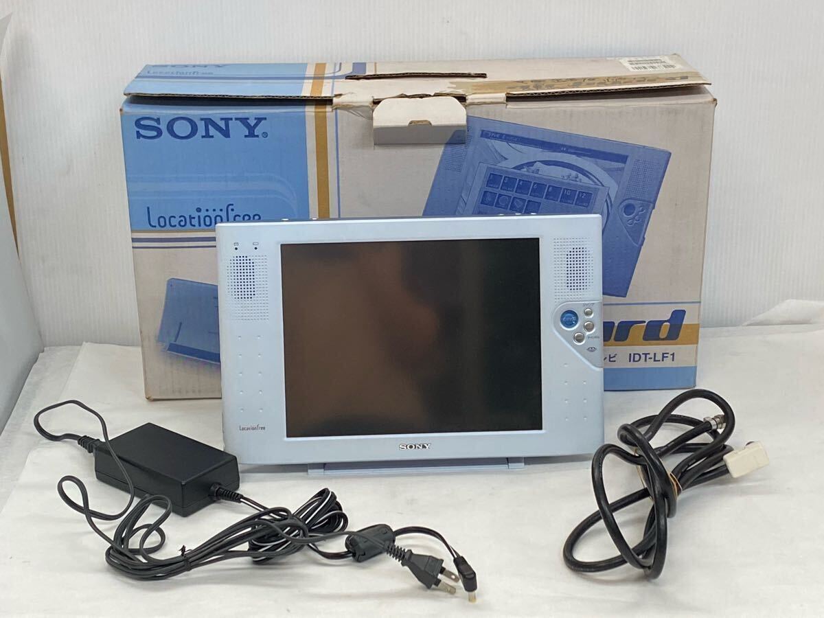 SONY パーソナルITテレビ IDT-LF1 air bird エアボード TV テレビ インターネット メール アルバム ソニー 元箱付き 通電 現状中古品 拍卖