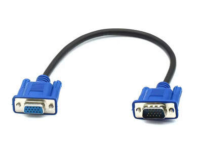 VGA ショートケーブル RGB15 25cm オスーメス PC98等に拍卖