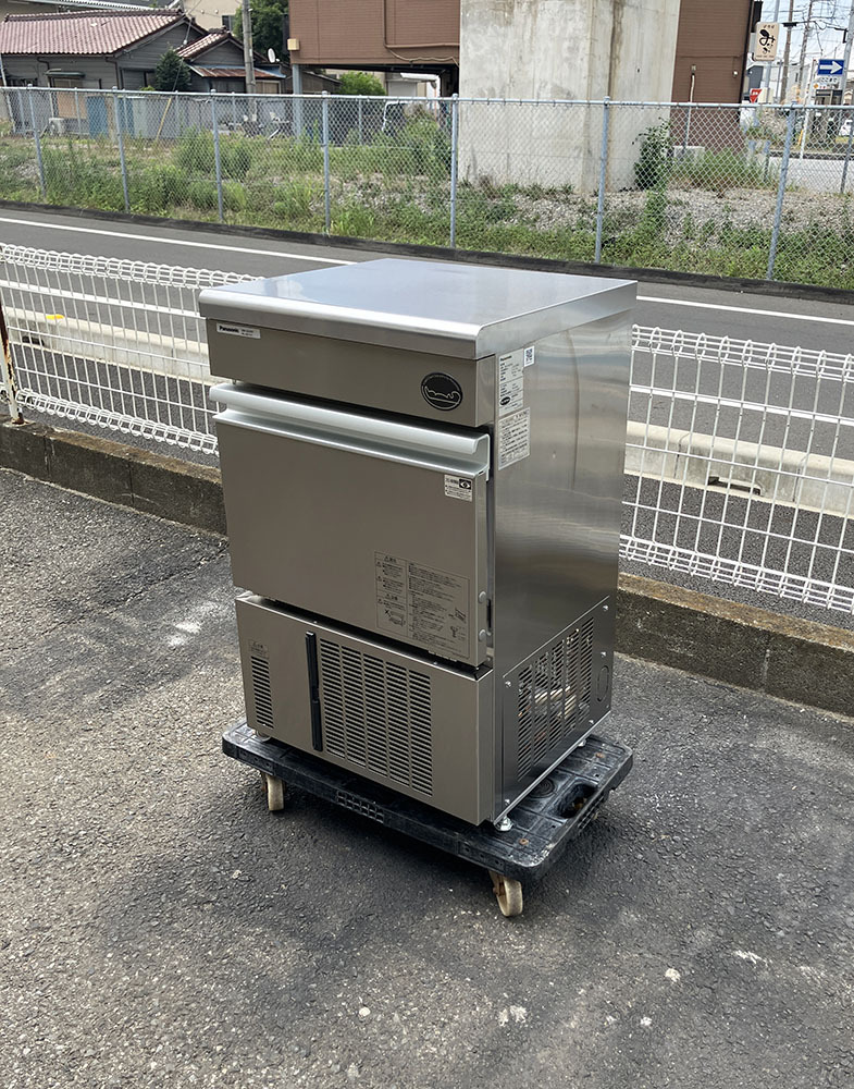 即決 2024年製 パナソニック 製氷機 SIM-AS3500 100V 幅500 奥行450 高さ800mm 35kg アンダーカウンター 厨房 業務用 中古拍卖