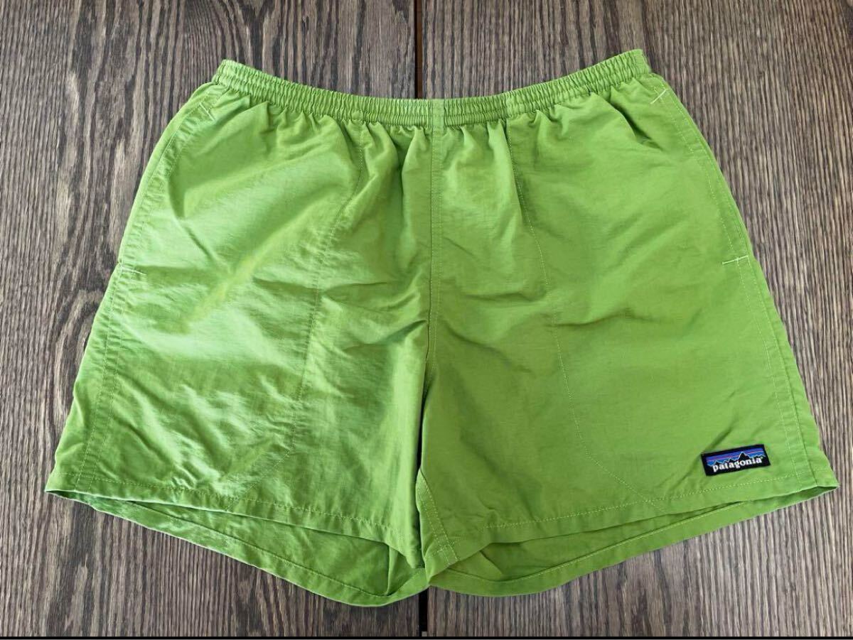 パタゴニア バギーズショーツ SPYG グリーン 5インチ Mサイズ ショートパンツ ハーフパンツ SP16拍卖