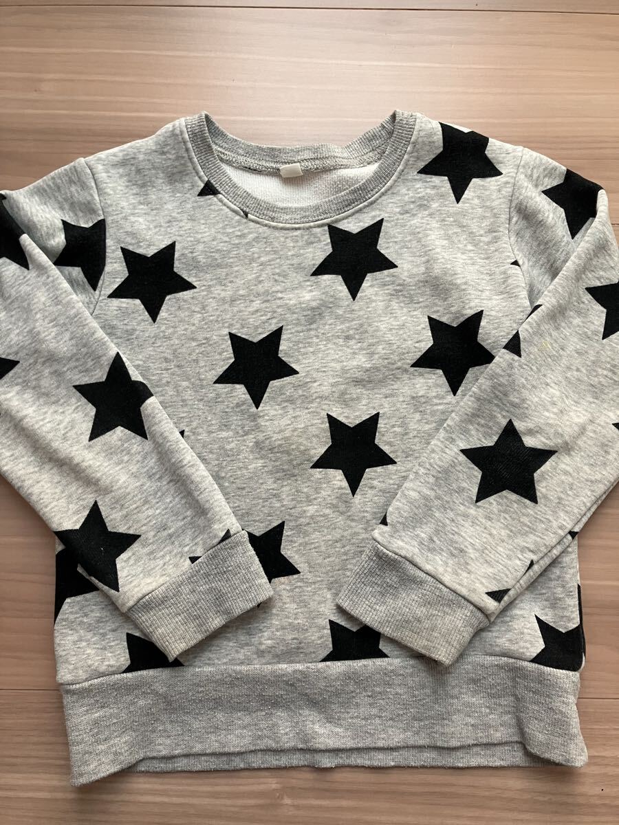 裏起毛 長袖 トレーナー 110cm拍卖