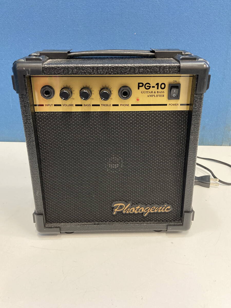 Photo Genic エレキギターコンボアンプ PG-10 GUITAR & BASS AMPLIFIER 楽器 器材 7448010拍卖