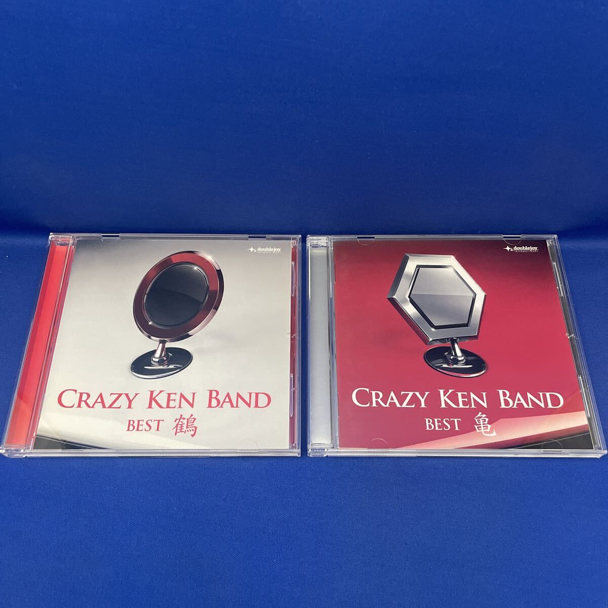 クレイジーケンバンド BEST 鶴 亀 アルバム CD 合計2枚セット レンタル落ち CRAZY KEN BAND拍卖