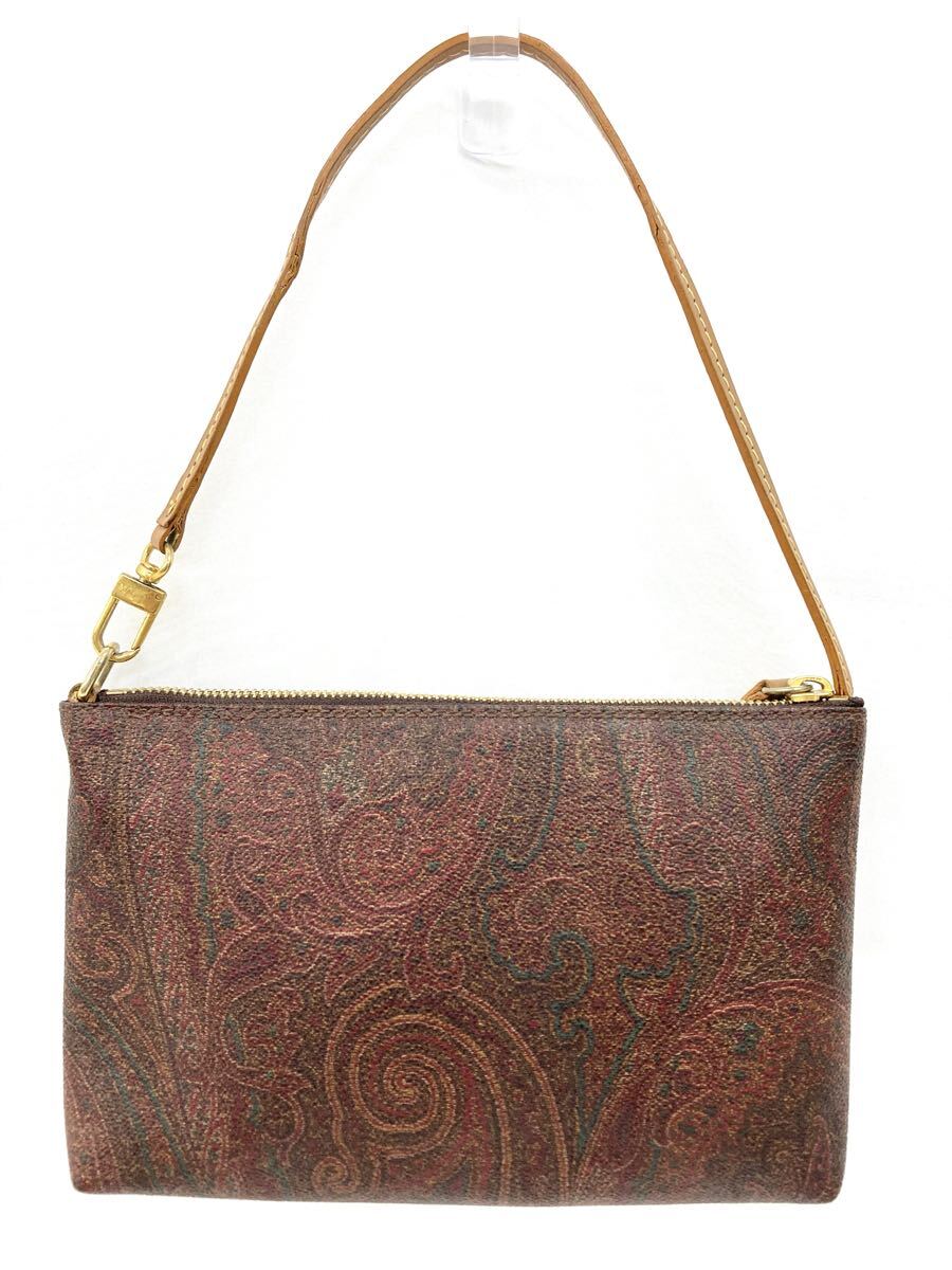 T10/106 ETRO エトロ ペイズリー ミニハンドバッグ ポーチ拍卖