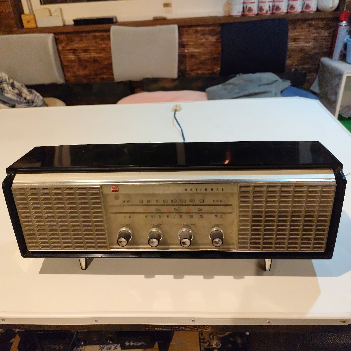ナショナル 真空管ラジオ RE−290 音出し確認出来ました拍卖