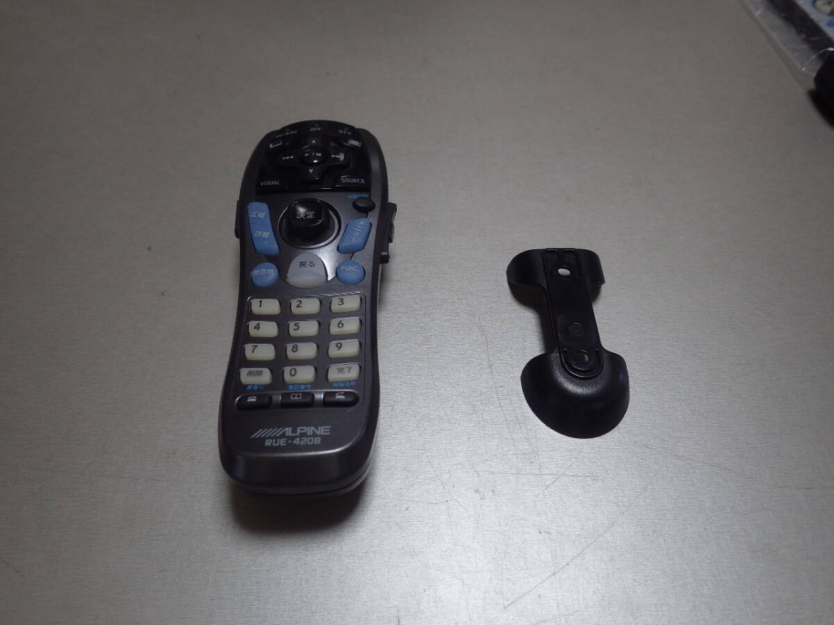 /////ALPINE アルパイン 総合リモコン RUE-4208 中古品拍卖
