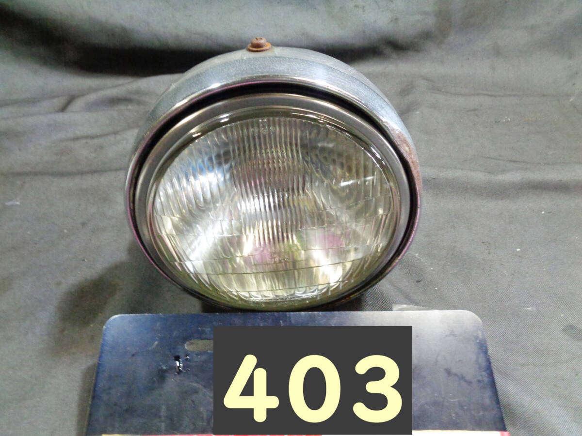 当時物の純正品 GSX250/400Eのヘッドライト NO-2拍卖