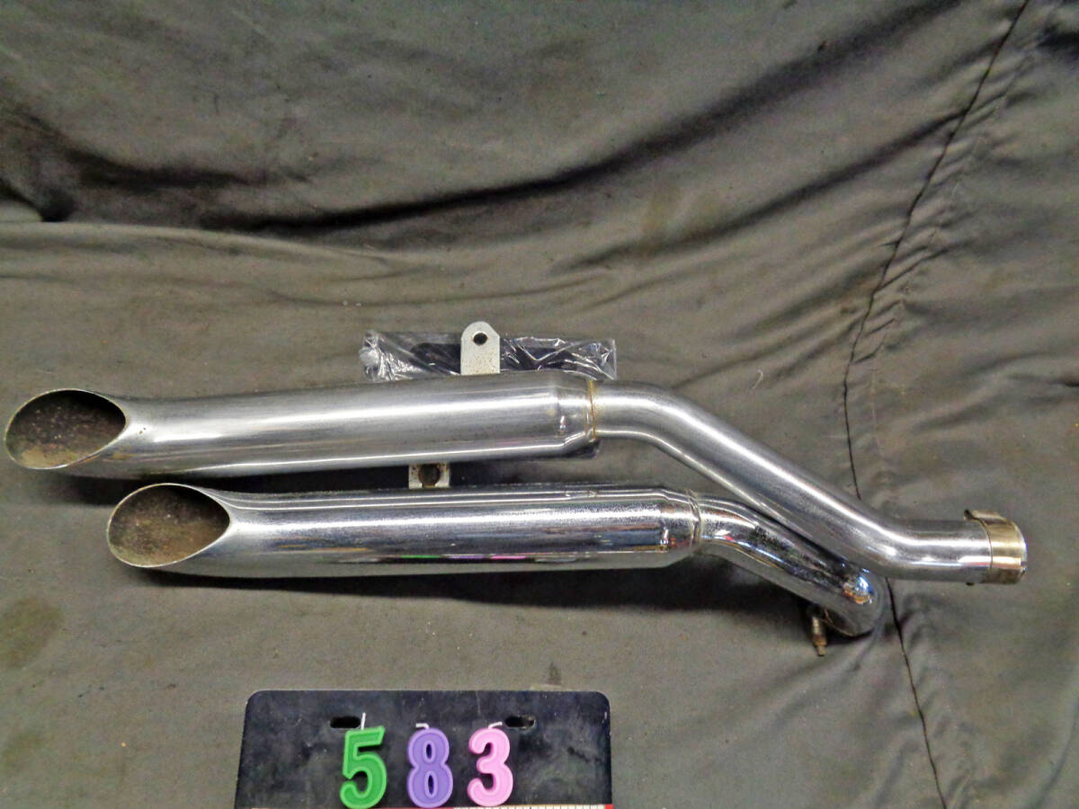 当時物 2本出しテールパイプサイレンサー マフラー拍卖