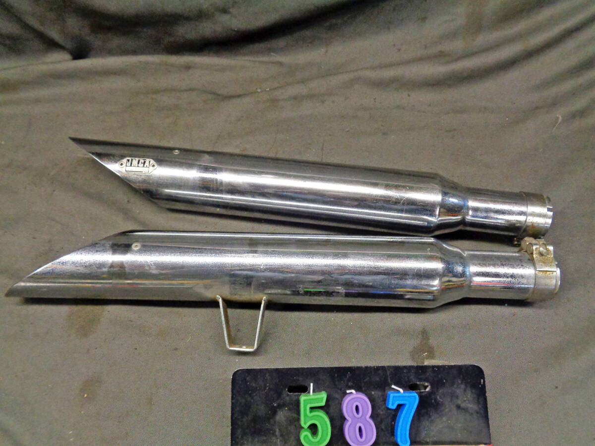 当時物のテールパイプカット サイレンサー マフラー NO-2拍卖