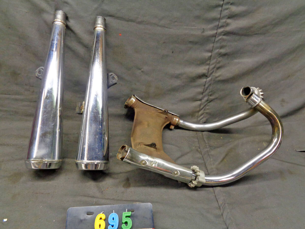 当時物の純正品 CB250Tのマフラー 拍卖