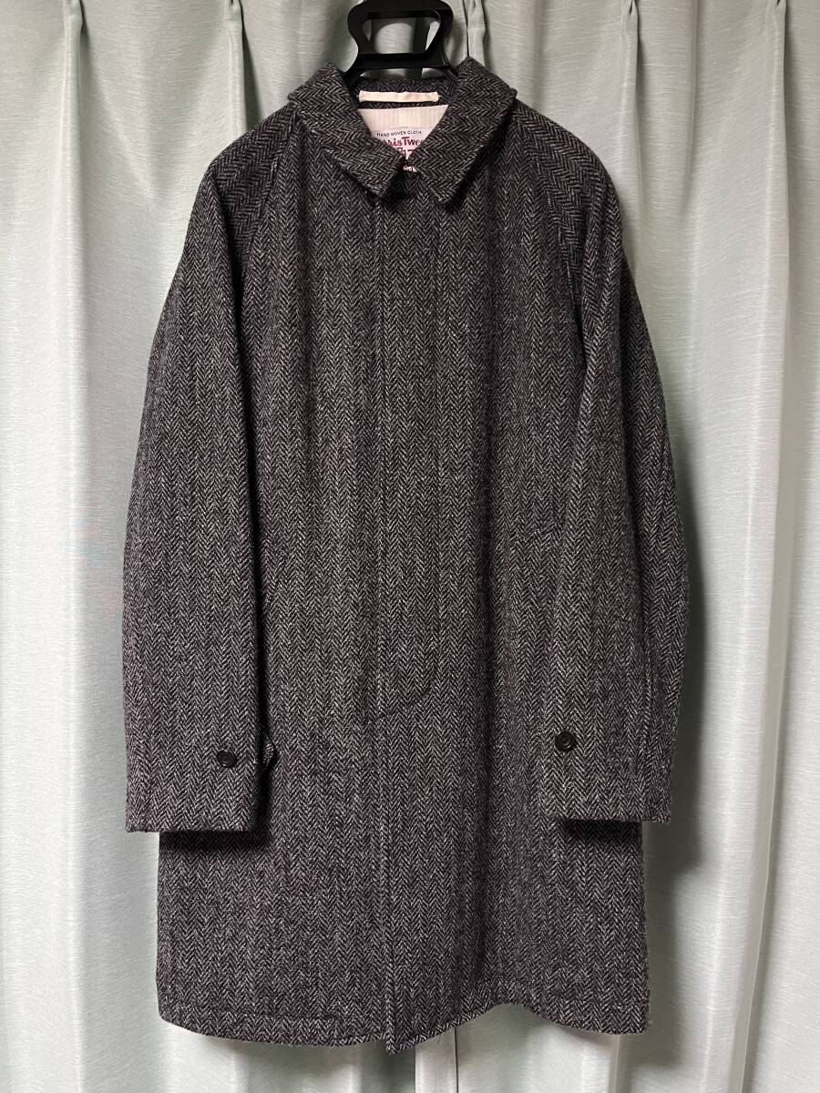 BEAMS PLUS Bal Collar Coat Harris Tweed サイズM バルカラーコート ハリスツイード拍卖