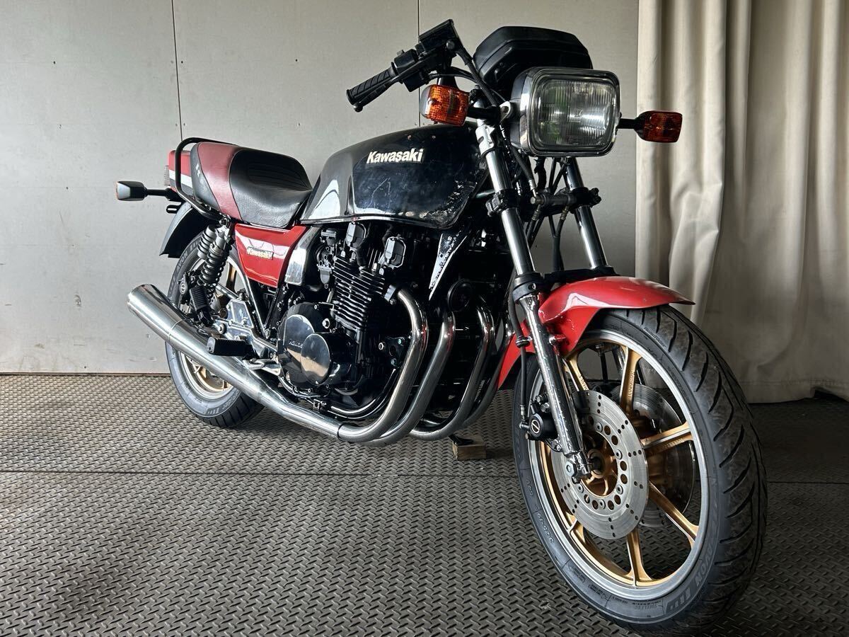 引き取り希望/書無し.部品取り.ベースなどに/エンジン実動!カワサキ.Kawasaki/Z1000R-2(KZT00R)!検用(z1z2.mk2.fx.kh.ss.z1100gp.z750gp)拍卖