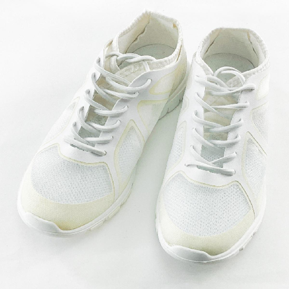 訳あり ナースシューズ レディース メッシュ 軽量 通気性 看護師 介護士 23.0cm ホワイトxホワイト拍卖