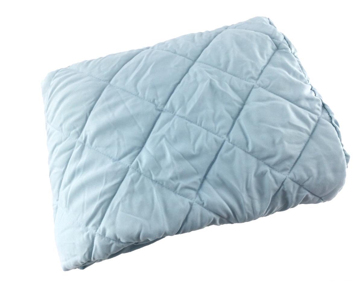 一体型ボックスシーツ ベッドパッド 吸汗速乾 シングル 幅100x200x30cm ペールブルー拍卖