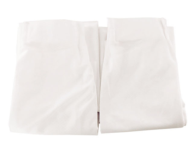 レースカーテン 遮熱 明るい光と風をほどよく通す 24時間見えにくい 2枚 幅150x228cm ホワイト拍卖