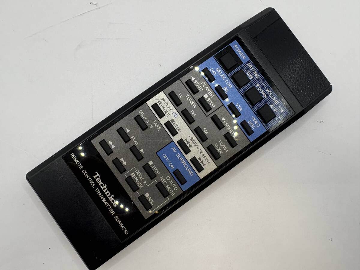 Technics テクニクス リモコン EUR64750拍卖