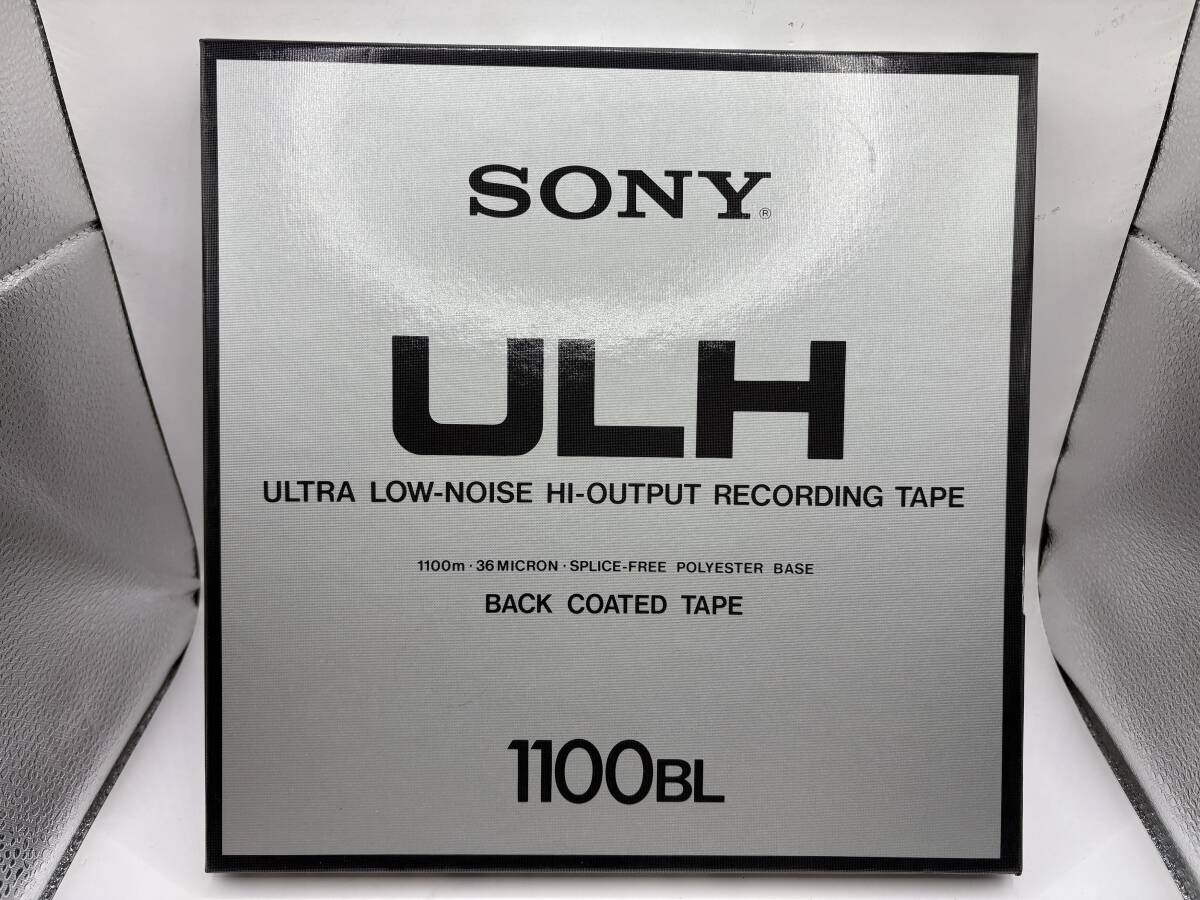 SONY 10号 オープンリールテープ メタルリール ULH-11-1100-BL拍卖