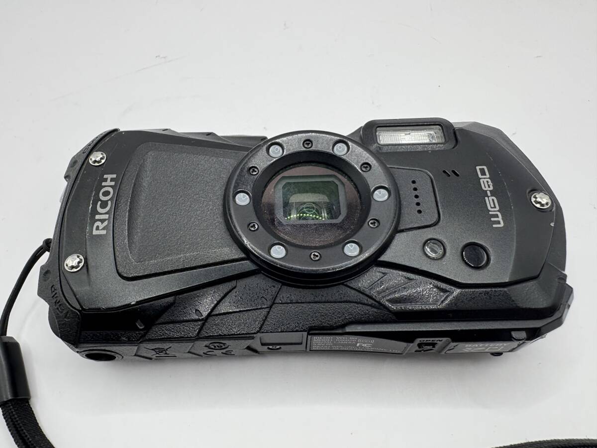 RICOH WG-80 BLACK リコー 防水デジタルカメラ デジカメ ジャンク品拍卖