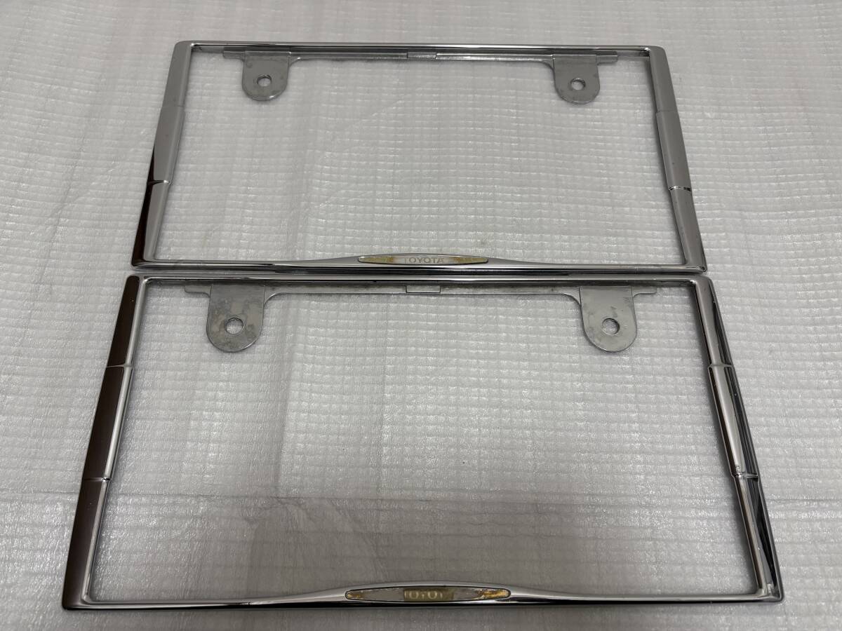 トヨタ TOYOTA 純正 ナンバーフレーム フレーム拍卖
