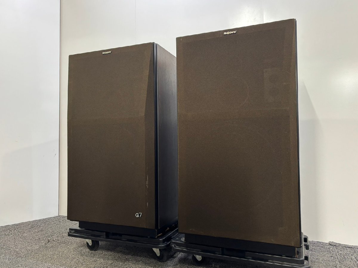 【 J 】2096 SONY SS-G7 スピーカー ペア ソニー 3143007 【チャーター便:法人限定】拍卖