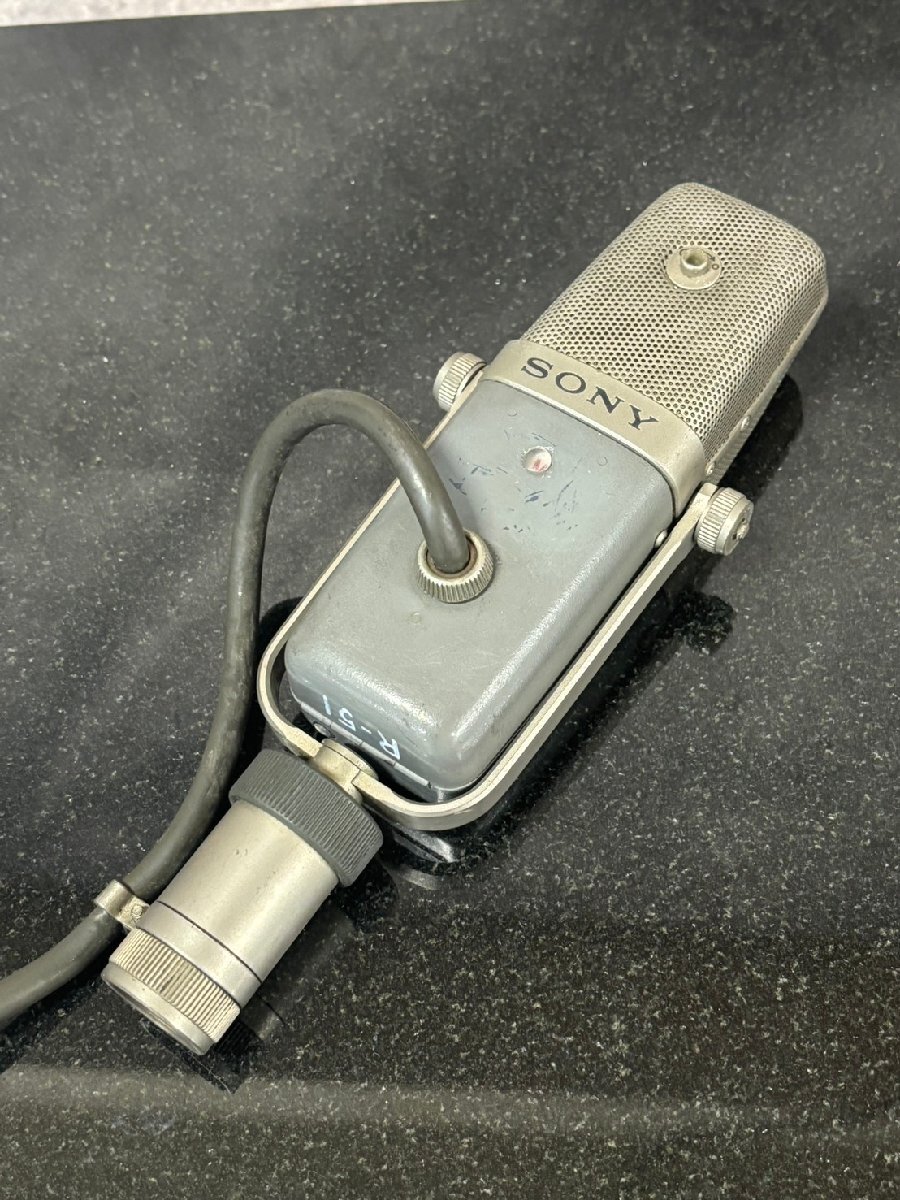 【 J 】2203 SONY C-38 コンデンサーマイク ソニー 212832拍卖