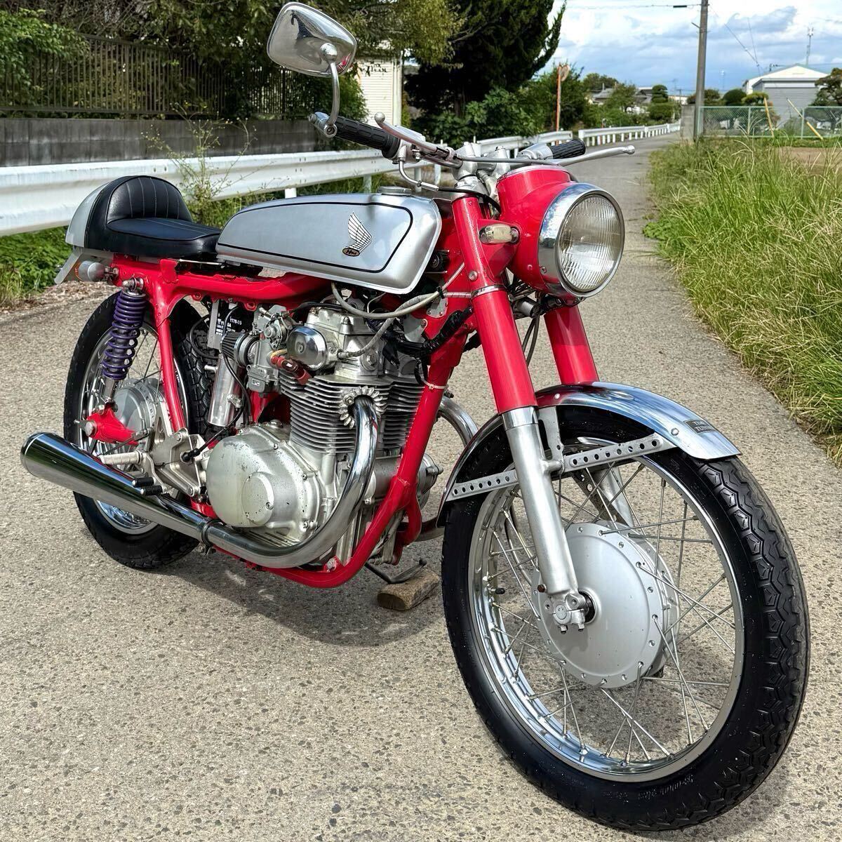 CD250 ドリーム 実動 書類付 カスタム 希少 CRキャブ ホンダ 検)CB GB VT GSX FZ Z FT LTD CJ CM C72 CB72 CL DS6 DX YD T メグロ BEET拍卖