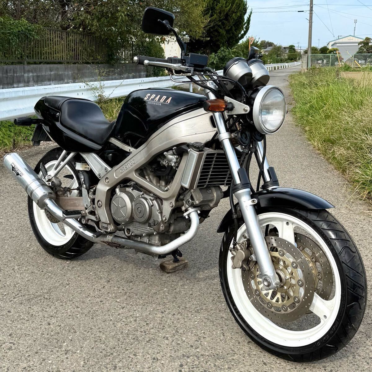 VT250 スパーダ 実動 好調 書類付 Wディスク MC20 ホンダ 検)CB GB CBX CBR FZ GSX SRV ジェイド バリオス ホーネット エストレヤ FTR VTR 拍卖