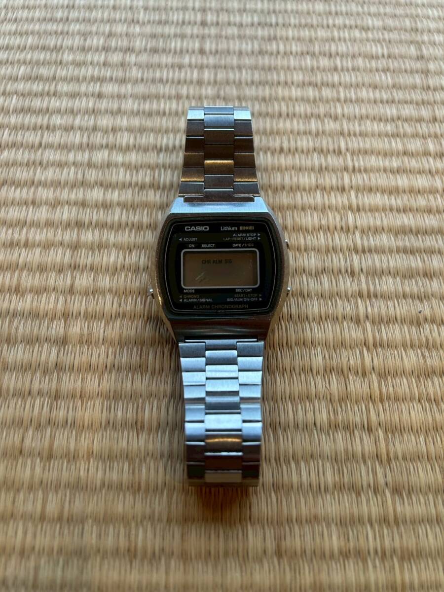 CASIO カシオ デジタルクロノグラフ 108-S007 ガラス面傷あり 動作未確認拍卖