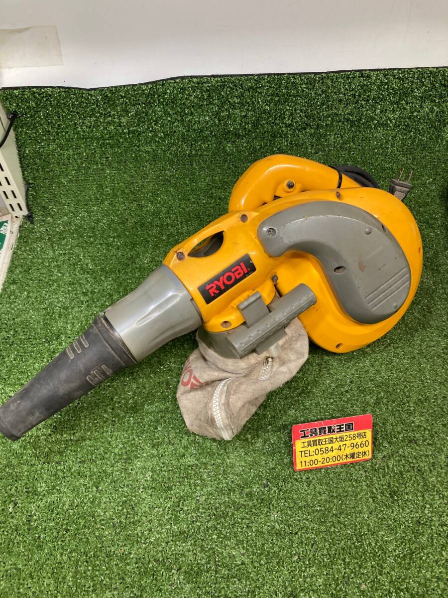 【中古品】★リョービ(RYOBI) ポータブルブロワバキューム PSV-600 682800A ※集塵袋ファスナー不良 IT12OBKXDPNC拍卖