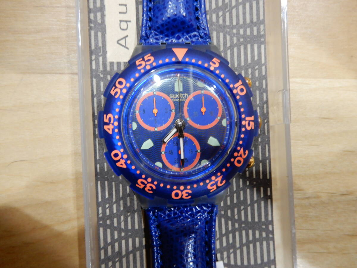 未使用! スウォッチ Swatch クロノ拍卖