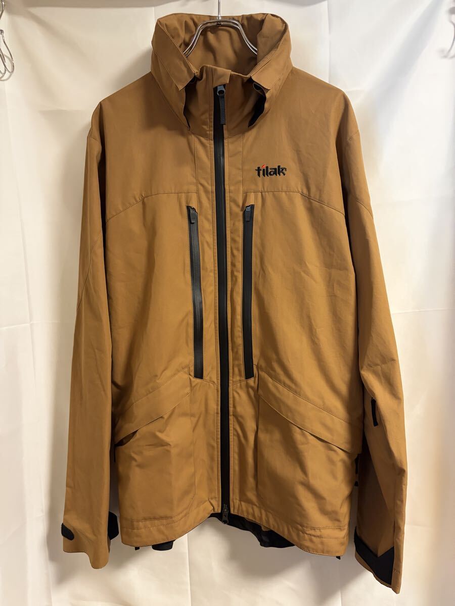 新型 定価8万 美品 Tilak Loke Jacket ティラック マウンテンパーカー ventile L拍卖