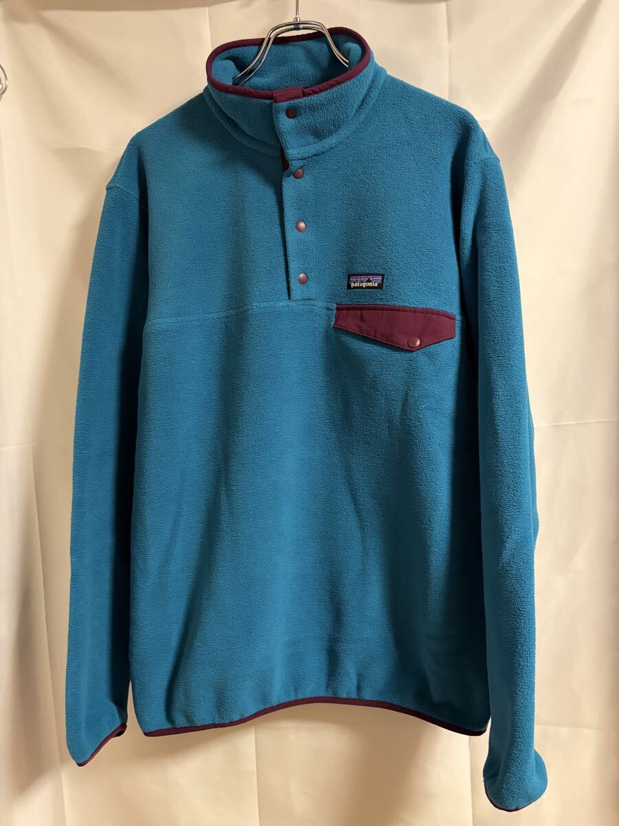 美品 FA23 patagonia ライトウェイト シンチラ スナップT プルオーバー パタゴニア フリース L拍卖