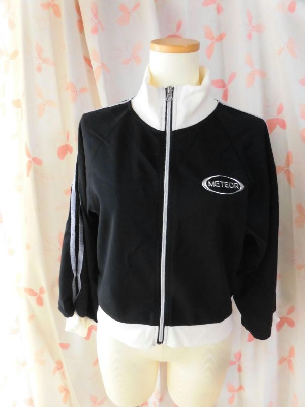 977 GORGE袖にラメ入りラインのジャンパー ジャケット F拍卖