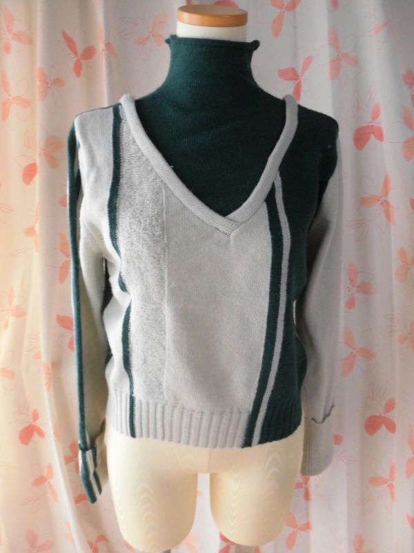 986 tartaruga重ね着風セーター サイズF拍卖