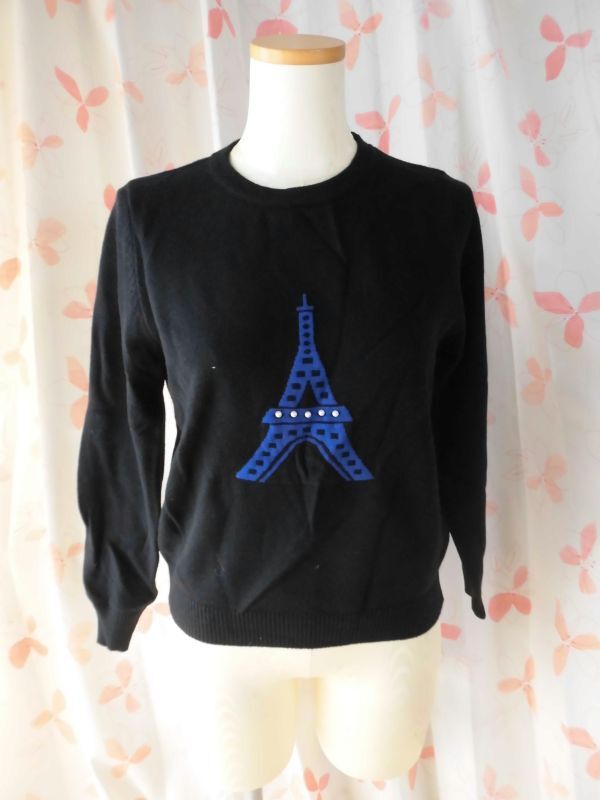 988 VIANTEタワーの絵のセーター サイズM位拍卖