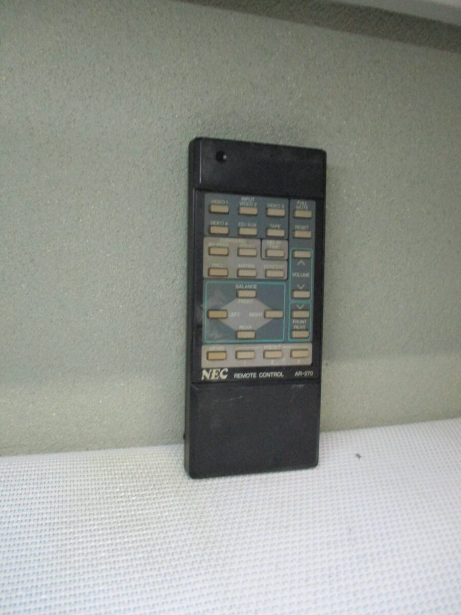 NEC AR-270 オーディオリモコン 拍卖