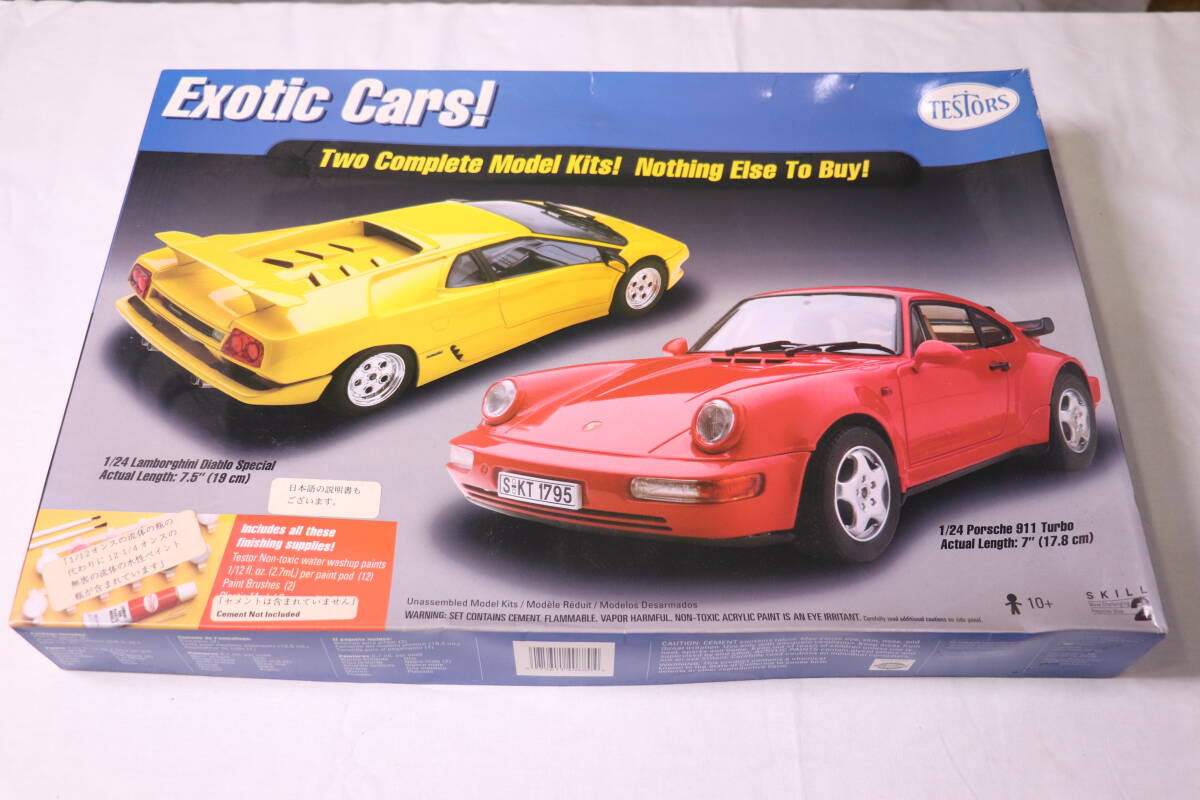 【送料無料】絶版 当時物 TESTORS ポルシェ911(964)ターボ 1/24スケール拍卖