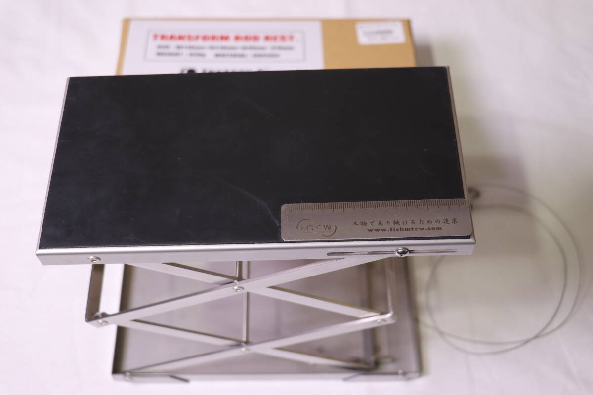 【送料無料】Factory-b TRANSFORM ROD REST ファクトリーB たたき台 ワカサギ拍卖