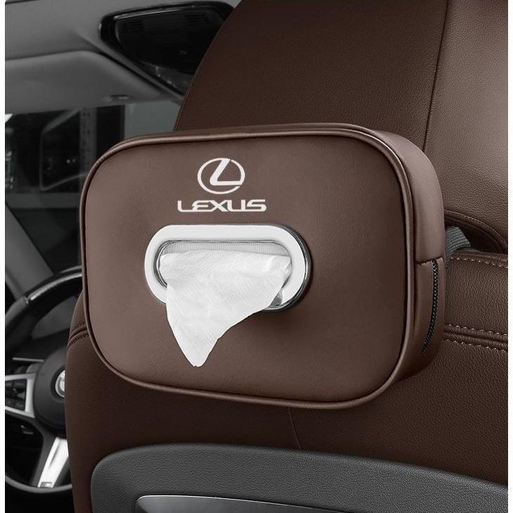 ★レクサス LEXUS★車用ティッシュボックス ティッシュホルダー ティッシュケース 車内収納 車内収納ケース PUレザー 5色選択拍卖