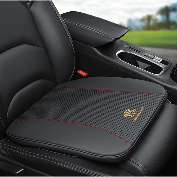 フォルクスワーゲン 車用 座布団1枚 シートクッション 低反発クッション メモリーフォーム カーシートカバー 運転クッション PUレザー拍卖