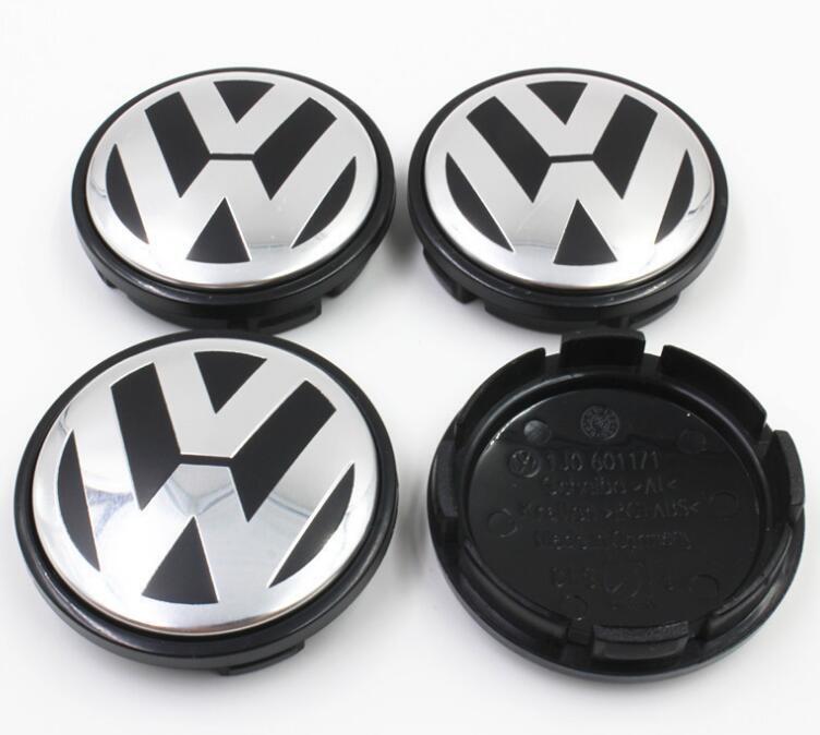 フォルクスワーゲン VW ホイール ハブ キャップ センター キャップ 外径56mm ホイールセンターキャップ 4個セット拍卖