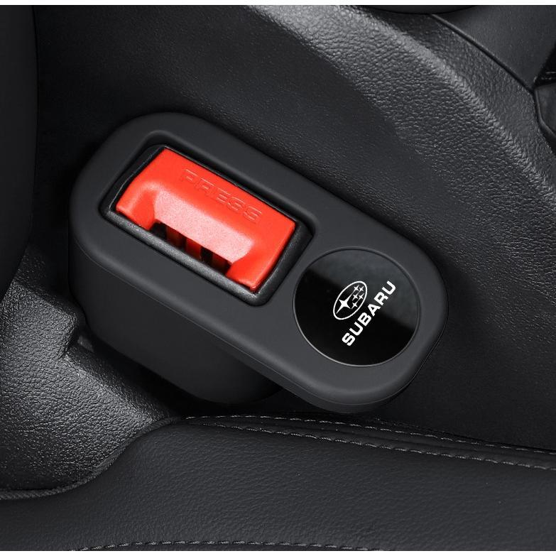 スバル SUBARU シートベルトバックル保護カバー シリコン シートベルトガードレシーバー 傷防止 座席ベルト保護カバー 2個セット拍卖