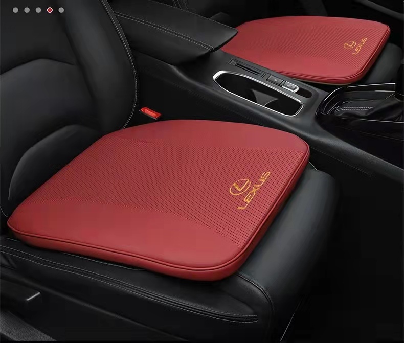 レクサス 車用 シートカバーセット 前座席用2枚 座布団滑り止め シートクッション 低反発 クッション 滑り止め 5色選択可拍卖