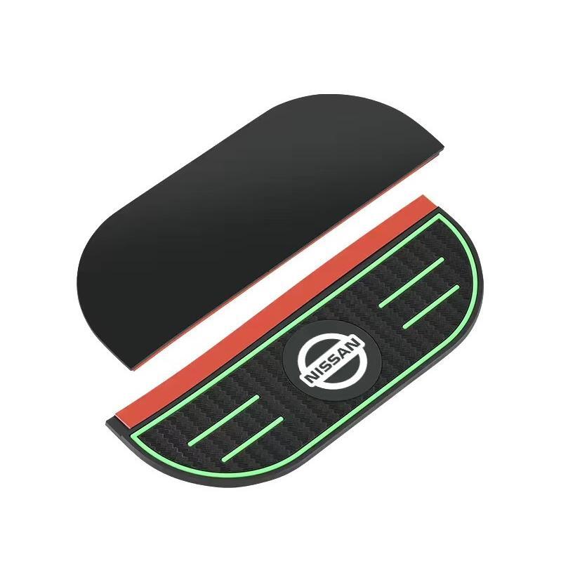 日産 NISSAN 車用 バックミラーバイザー雨みえ 雨や雪を遮り 雨ガードバイザー レインシールド 夜光 蛍光 カーボン調 防水性 2pセット拍卖