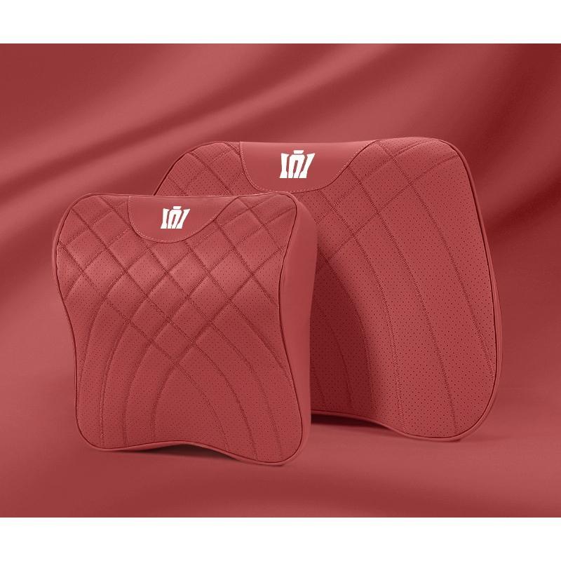 クラウン CROWN ネックパッド 腰クッション 車用 背もたれクッション ヘッドレスト 背当て ネックパッド1個+腰クッション1個拍卖