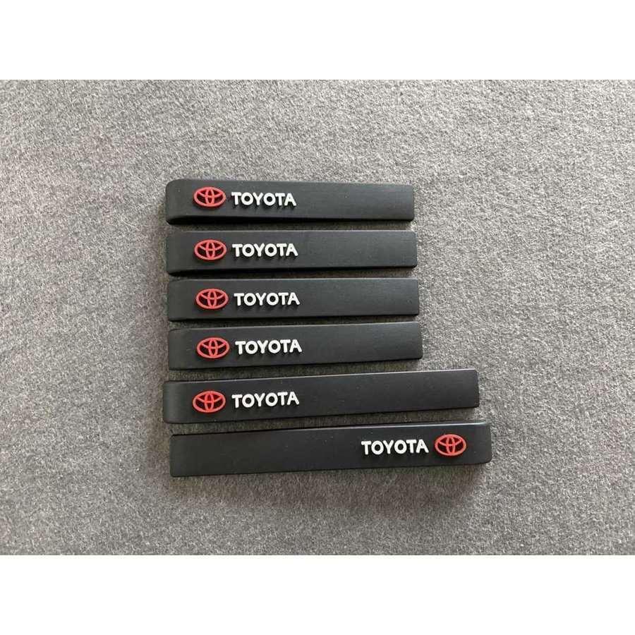 TOYOTA トヨタ用 6個セット エッジプロテクターステッカードア エッジガード ドアガード 保護 傷凹み 車傷防止クッションカバー 外装パーツ拍卖