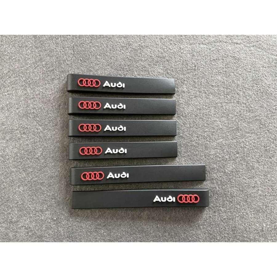 アウディ用 6個セット エッジプロテクター ステッカードア エッジガード ドアガード 保護 傷 凹み 車 傷防止クッションカバー 外装パーツ拍卖