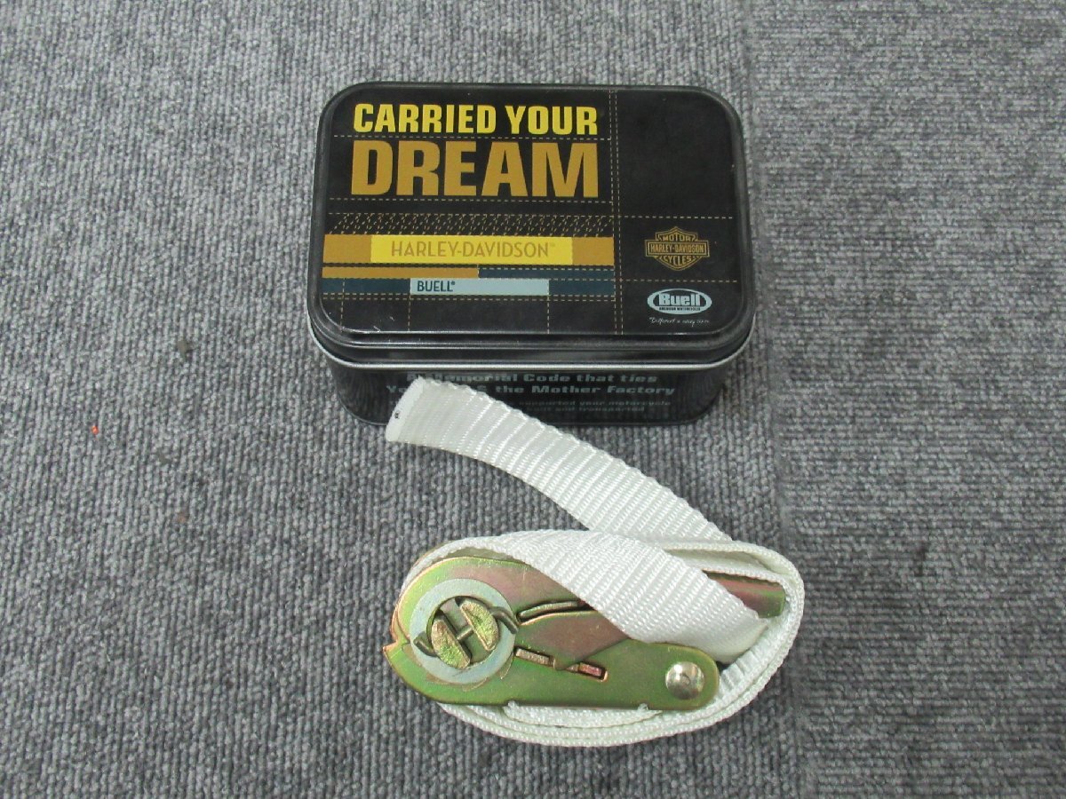 ハーレー ダビットソン Buell ビューエル タイダウンベルト 記念品 ■デ24拍卖