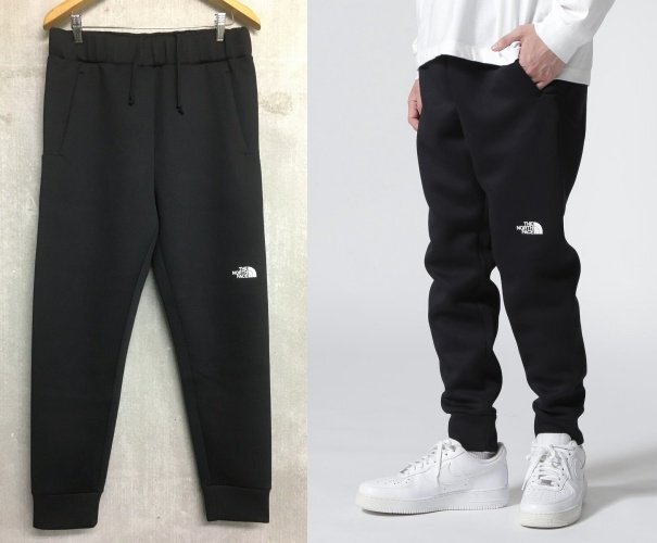 ◆国内正規 ノースフェイス 美品 Tech Air Sweat JoggerPant テックエアー スウェット ジョガー パンツ NB32387 サイズL 黒系拍卖