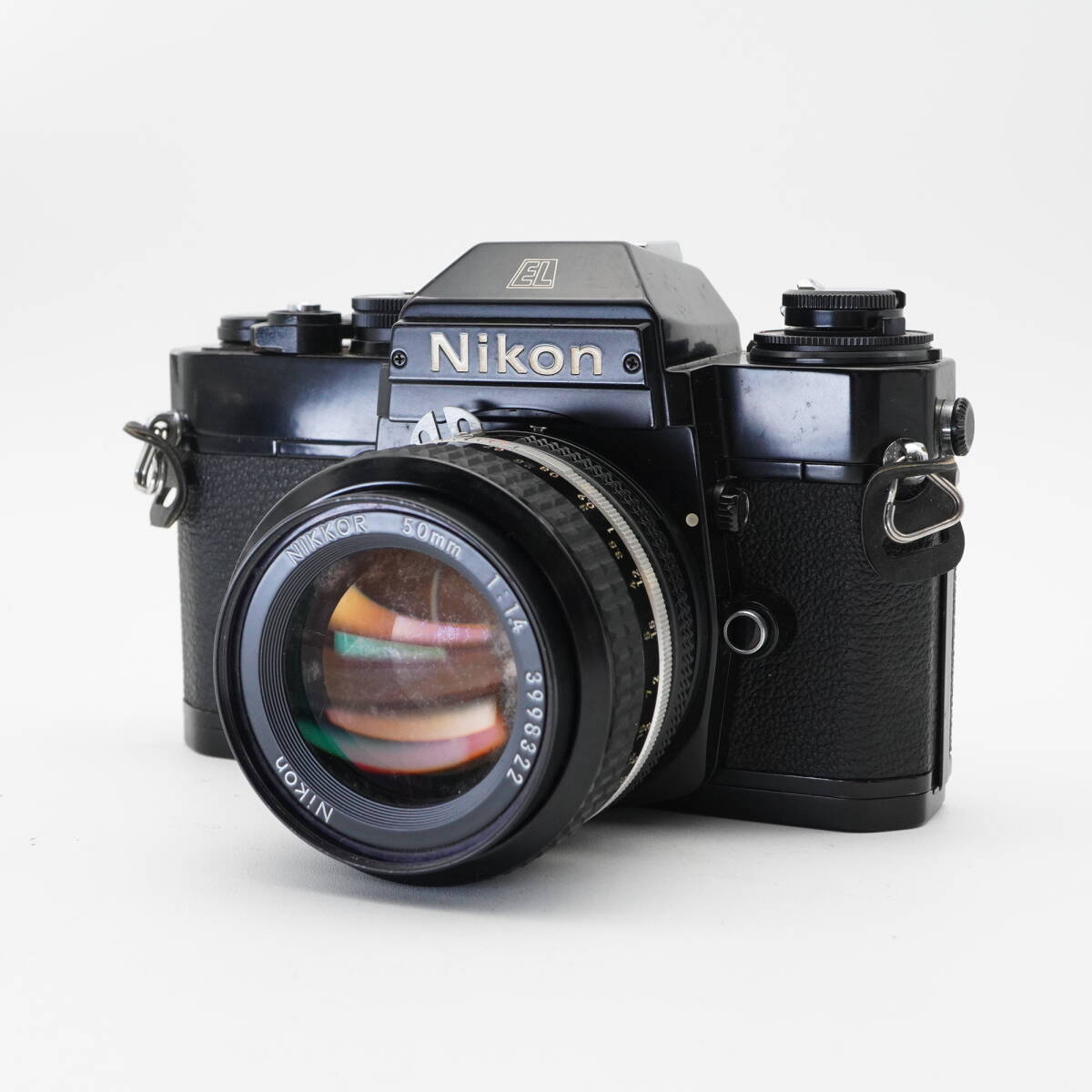 現状品 Nikon ニコン EL (シャッターNG 露出OK) Ai NIKKOR 50mm F1.4 フィルム一眼レフカメラ #B2347拍卖